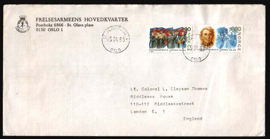 Heilsarmee-Briefmarken | Salvation Army Stamps