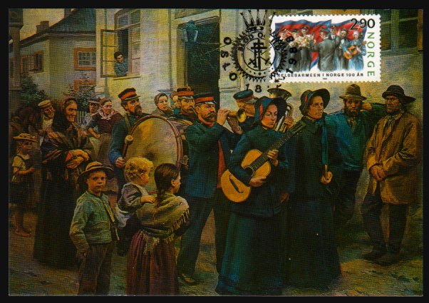 Heilsarmee-Briefmarken | Salvation Army Stamps