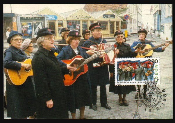 Heilsarmee-Briefmarken | Salvation Army Stamps