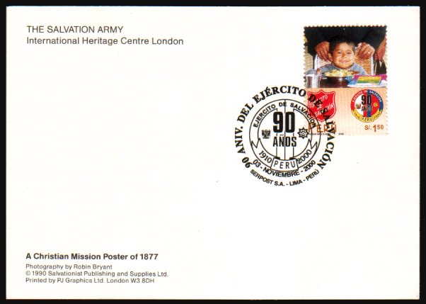 Heilsarmee-Briefmarken | Salvation Army Stamps
