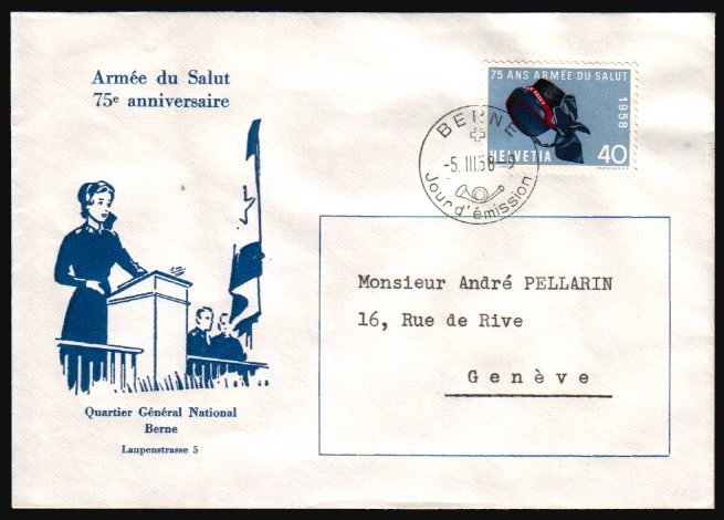 Heilsarmee-Briefmarken | Salvation Army Stamps