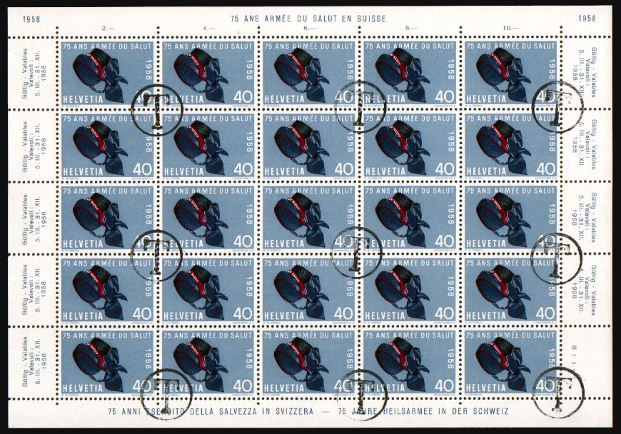 Heilsarmee-Briefmarken | Salvation Army Stamps