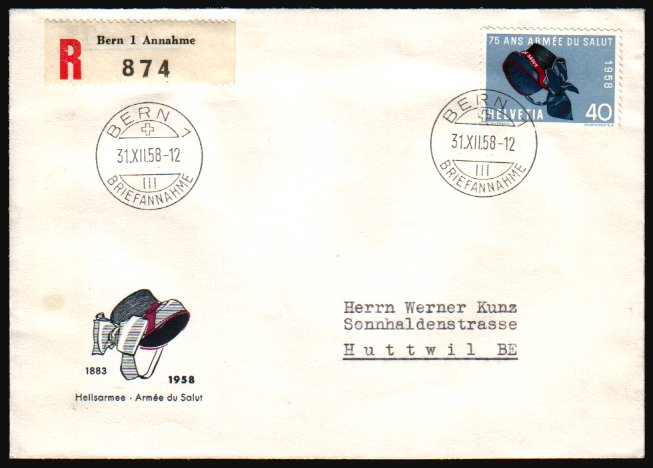 Heilsarmee-Briefmarken | Salvation Army Stamps