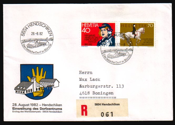 Heilsarmee-Briefmarken | Salvation Army Stamps