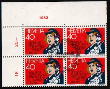 Heilsarmee-Briefmarken | Salvation Army Stamps