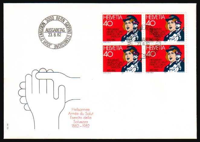 Heilsarmee-Briefmarken | Salvation Army Stamps