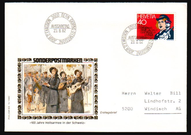 Heilsarmee-Briefmarken | Salvation Army Stamps