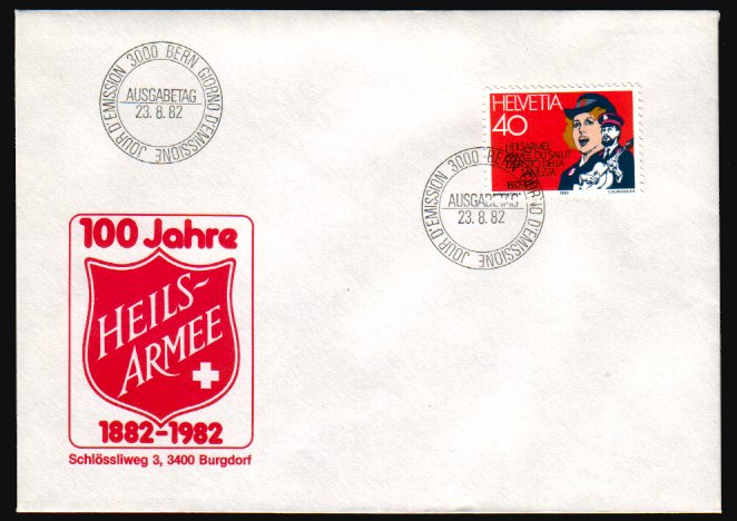 Heilsarmee-Briefmarken | Salvation Army Stamps