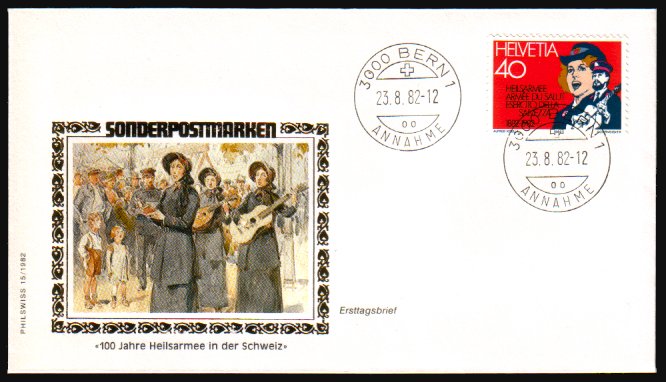 Heilsarmee-Briefmarken | Salvation Army Stamps