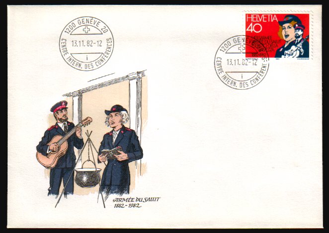 Heilsarmee-Briefmarken | Salvation Army Stamps