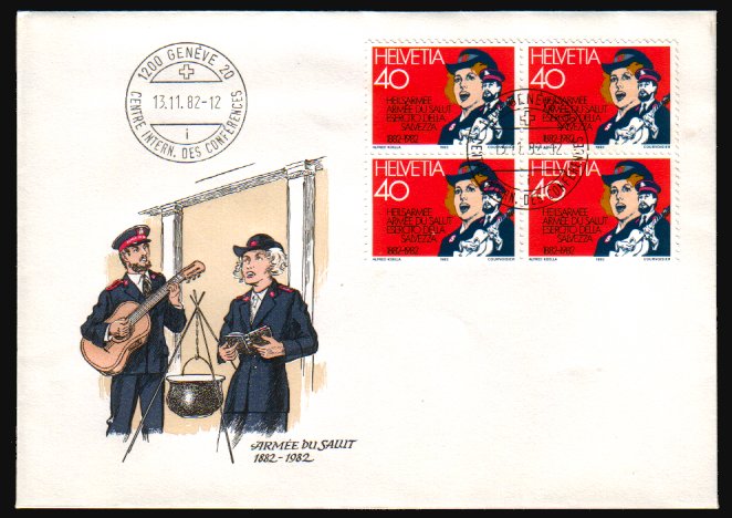 Heilsarmee-Briefmarken | Salvation Army Stamps