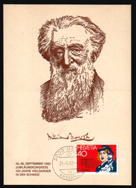 Heilsarmee-Briefmarken | Salvation Army Stamps