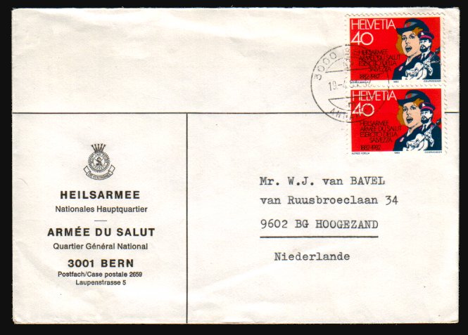 Heilsarmee-Briefmarken | Salvation Army Stamps