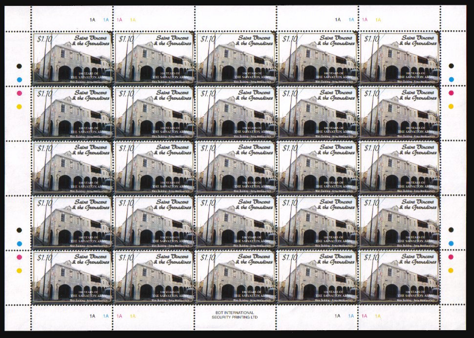 Heilsarmee-Briefmarken | Salvation Army Stamps