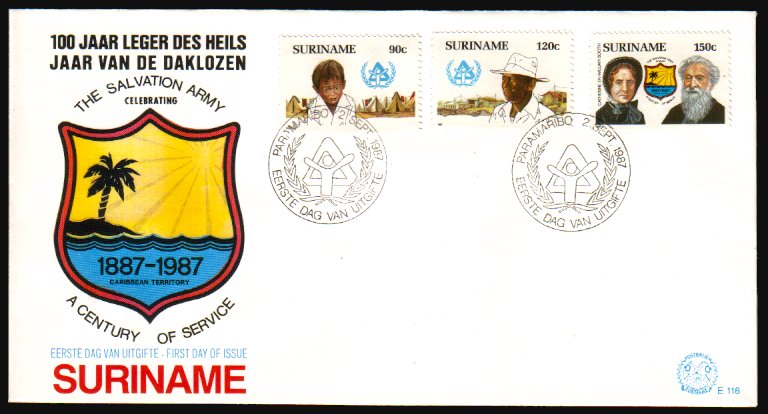Heilsarmee-Briefmarken | Salvation Army Stamps