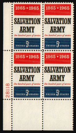 Heilsarmee-Briefmarken | Salvation Army Stamps
