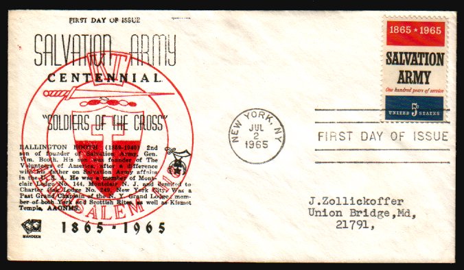 Heilsarmee-Briefmarken | Salvation Army Stamps