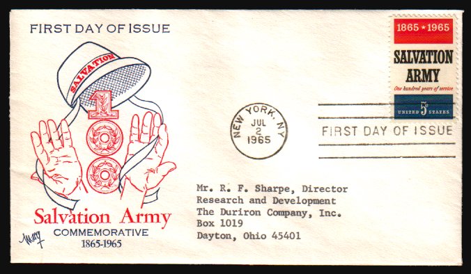 Heilsarmee-Briefmarken | Salvation Army Stamps