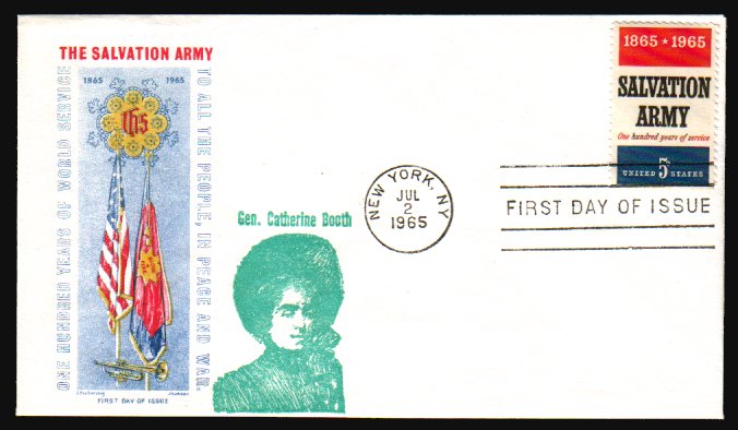 Heilsarmee-Briefmarken | Salvation Army Stamps