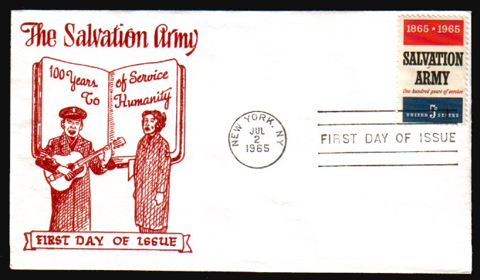 Heilsarmee-Briefmarken | Salvation Army Stamps