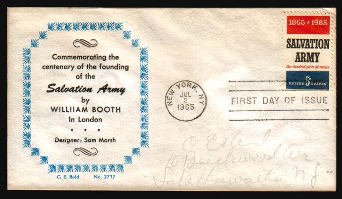 Heilsarmee-Briefmarken | Salvation Army Stamps