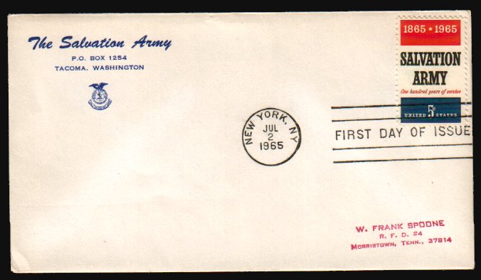 Heilsarmee-Briefmarken | Salvation Army Stamps