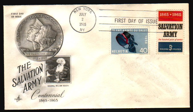 Heilsarmee-Briefmarken | Salvation Army Stamps