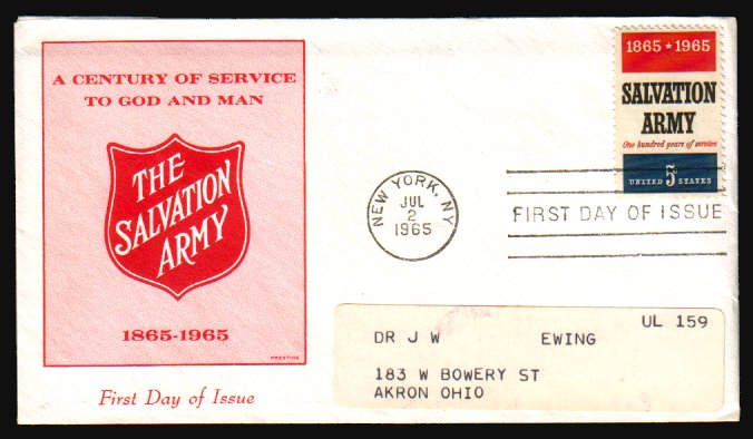 Heilsarmee-Briefmarken | Salvation Army Stamps