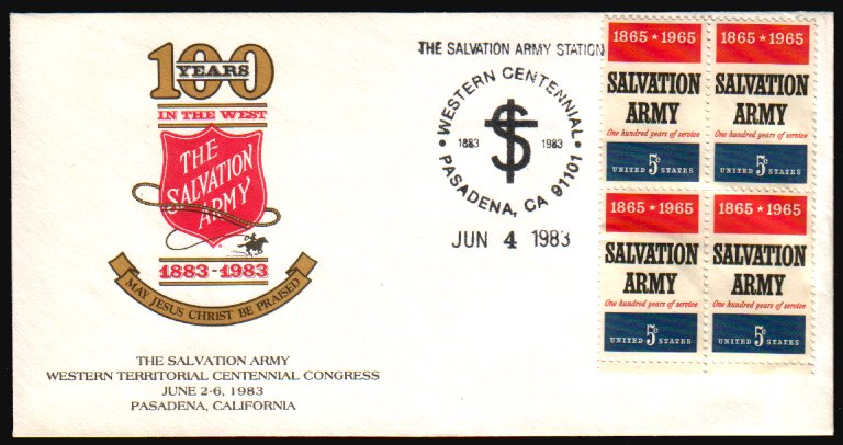 Heilsarmee-Briefmarken | Salvation Army Stamps