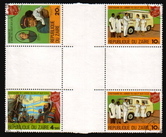 Heilsarmee-Briefmarken | Salvation Army Stamps