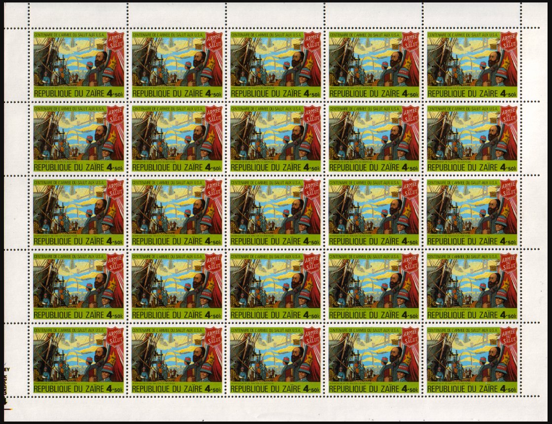 Heilsarmee-Briefmarken | Salvation Army Stamps