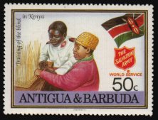 Heilsarmee-Briefmarken | Salvation Army Stamps