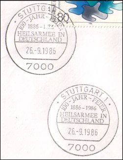 Heilsarmee-Briefmarken | Salvation Army Stamps
