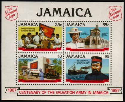 Heilsarmee-Briefmarken | Salvation Army Stamps