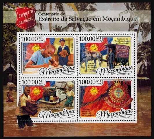 Heilsarmee-Briefmarken | Salvation Army Stamps