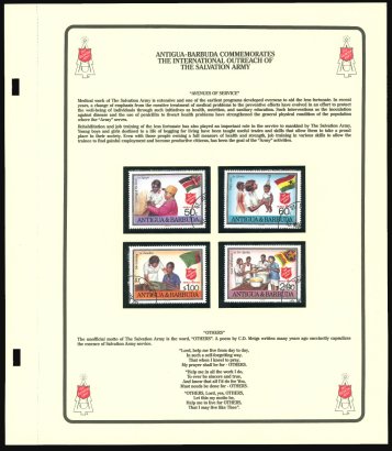 Heilsarmee-Briefmarken | Salvation Army Stamps