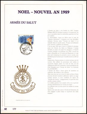 Heilsarmee-Briefmarken | Salvation Army Stamps