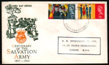 Heilsarmee-Briefmarken | Salvation Army Stamps