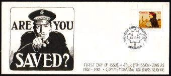 Heilsarmee-Briefmarken | Salvation Army Stamps