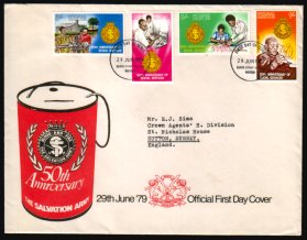 Heilsarmee-Briefmarken | Salvation Army Stamps
