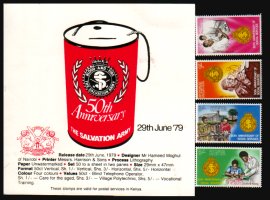 Heilsarmee-Briefmarken | Salvation Army Stamps