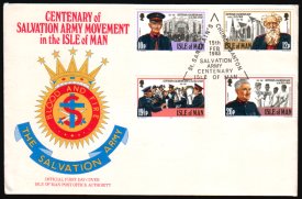 Heilsarmee-Briefmarken | Salvation Army Stamps
