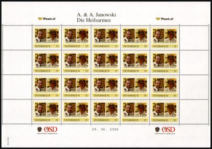 Heilsarmee-Briefmarken | Salvation Army Stamps