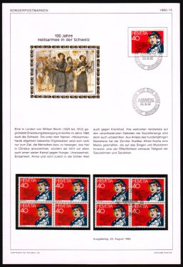Heilsarmee-Briefmarken | Salvation Army Stamps